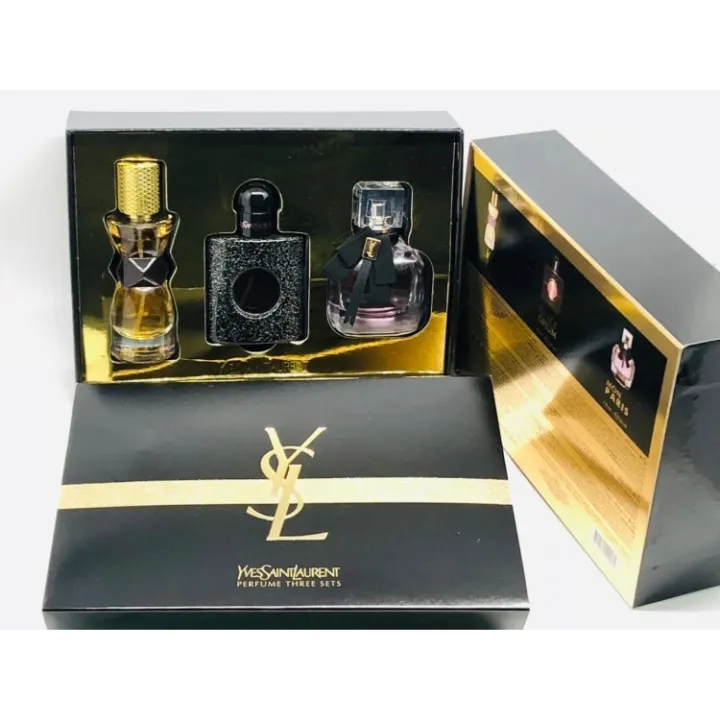 Perfume ORI REJECTED Yves Saint Laurent Gift Set 3 In 1 Lazada