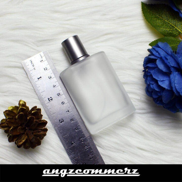 Botol Parfum Semprot Refill Kotak Kaca Tebal Spray Bottle Portable