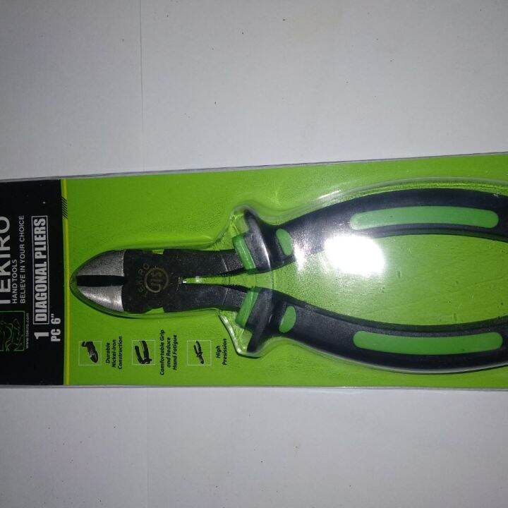 Tekiro Tang Potong Inch Tekiro Diagonal Pliers Lazada Indonesia