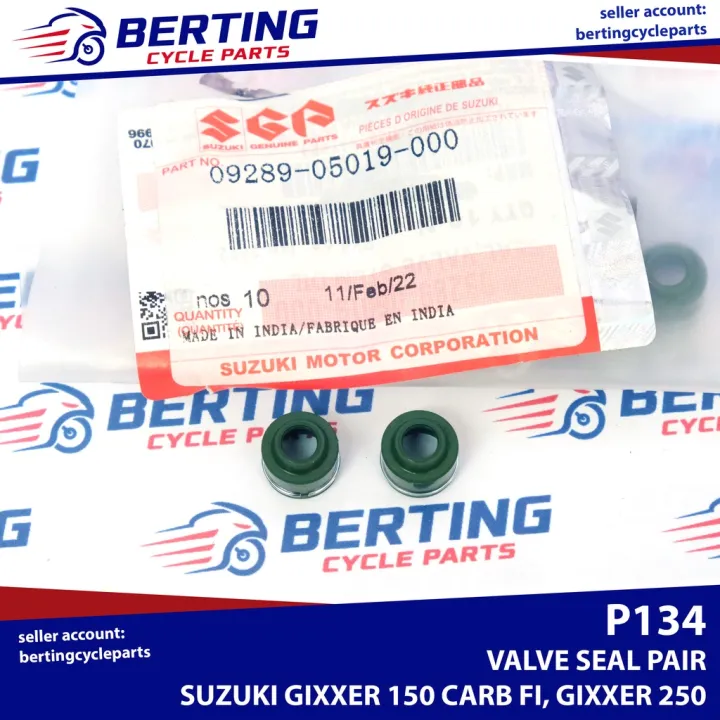 Sgp Valve Seal Pcs Pair Suzuki Gixxer Carb And Fi Gixxer