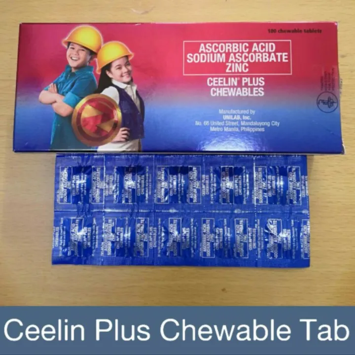 Ceelin Plus Chewables Tablets Lazada Ph