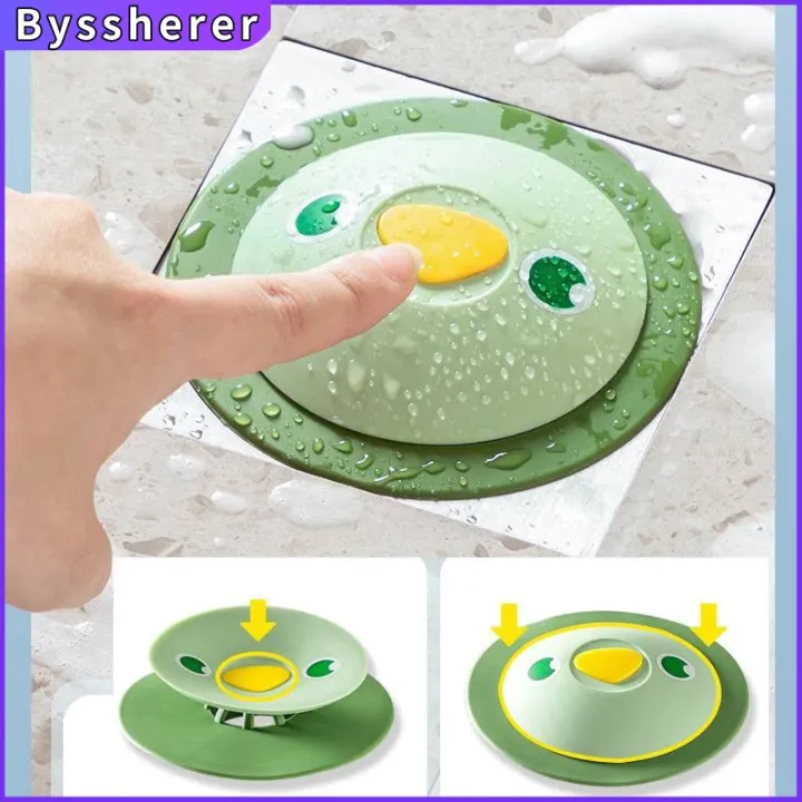 Byssherer Floor Drain Deodorizer Sewer Silica Gel Cover Anti Odor