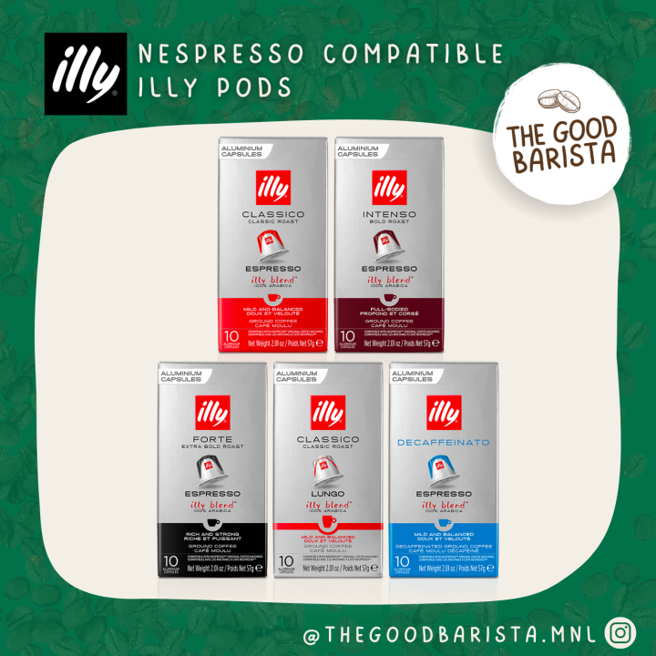 Illy Nespresso Compatible Pods And Capsules Lazada Ph