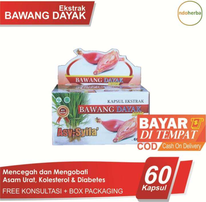 Ekstrak Bawang Dayak Bikin Penyakit Kalah Telak Kapsul Lazada