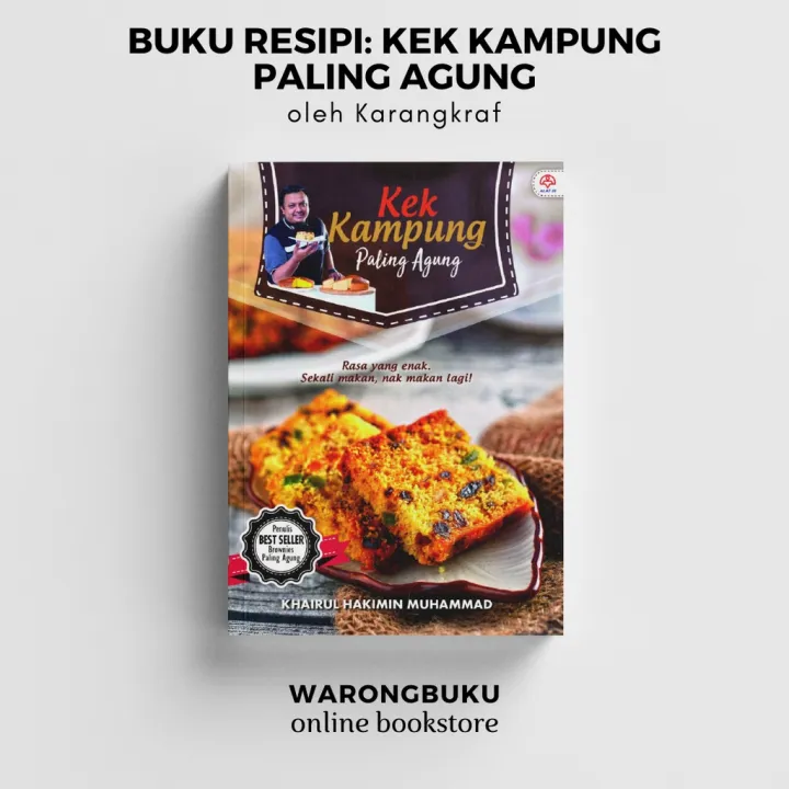 Karangkraf Buku Resepi Kek Kek Kampung Paling Agung Buku Resipi