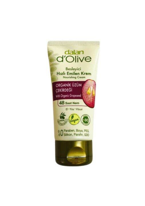 Dalan Fast Absorbing Nourishing Hand Body Cream With Organic