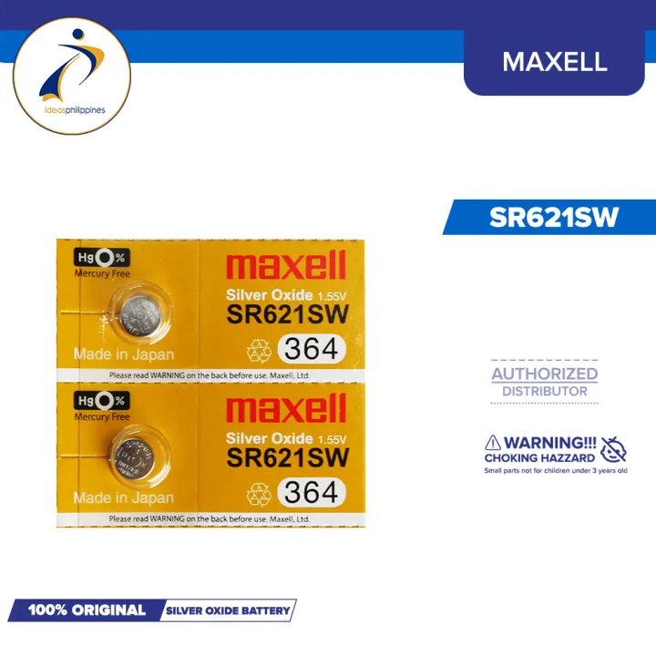 Maxell Sr Sw Silver Oxide Battery Pack Of Lazada Ph