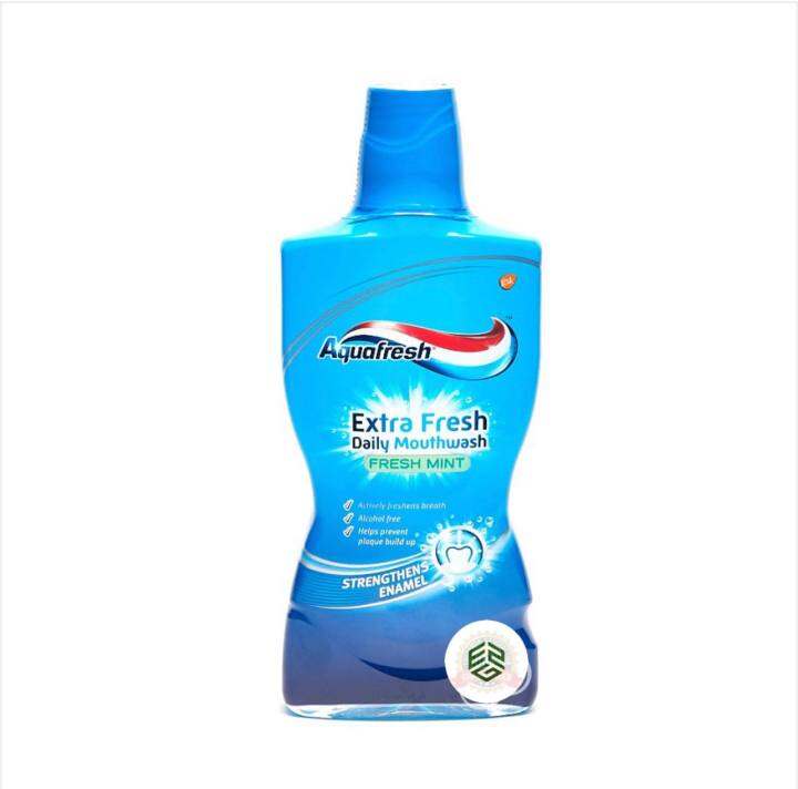 Aquafresh Fresh Mint Extra Fresh Daily Mouthwash Ml Lazada Ph