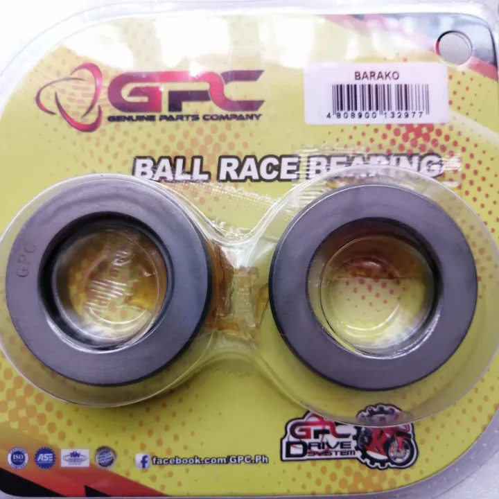 Ball Race Bearing For Front Fork Steering Post For Kawasaki Barako 175