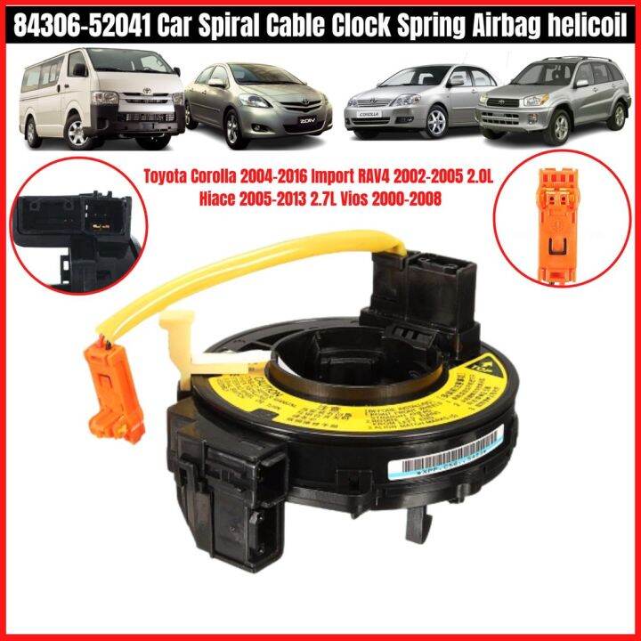 Car Spiral Cable Clock Spring Airbag Helicoil For Toyota