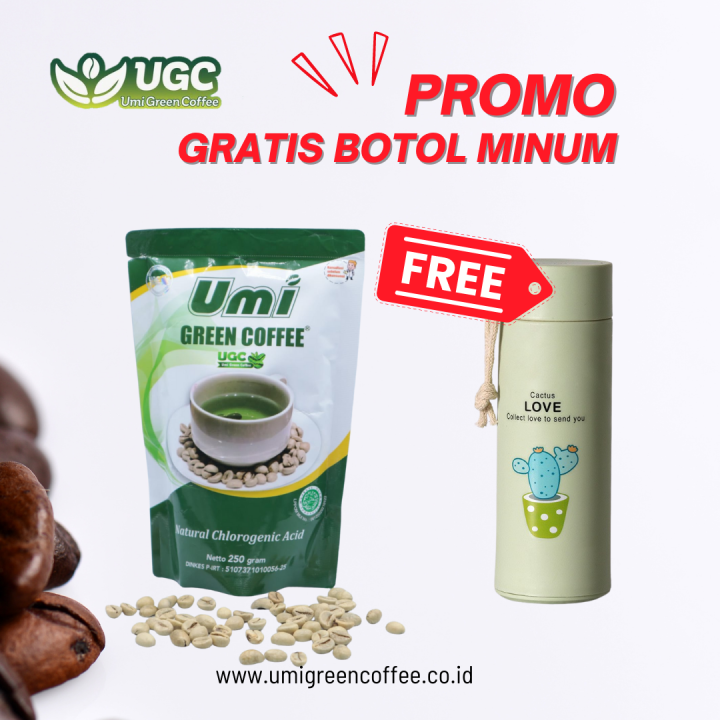 UMI GREEN COFFE Isi 250 Gr Original UGC UMI GREEN COFFEE ORIGINAL