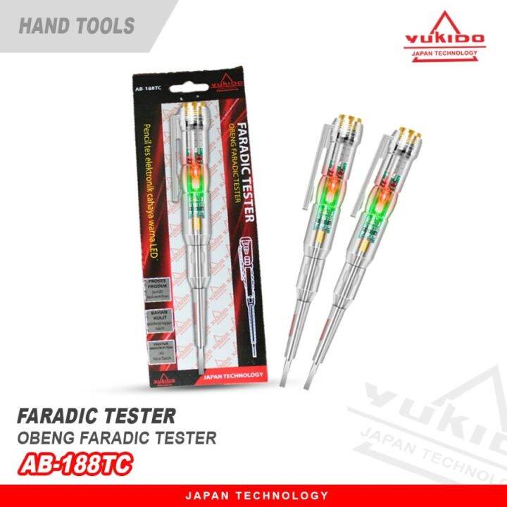 Obeng Tester Tespen Obeng Minus Test Pen Listrik Tes Lampu Indikator