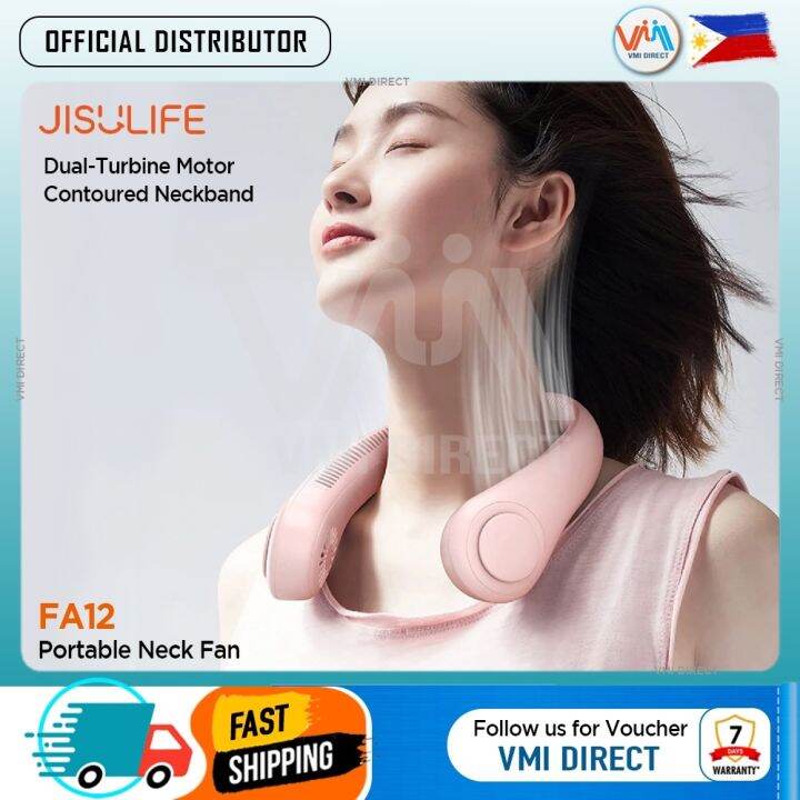 Jisulife Fa Bladeless Neck Cooler Fan Mah Vmi Direct Lazada Ph