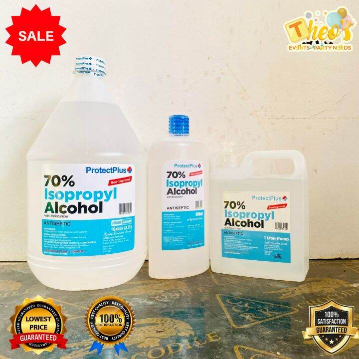 SALE 70 ISOPROPYL ETHYL ALCOHOL GALLON ANTISEPTIC DISINFECTANT Protect