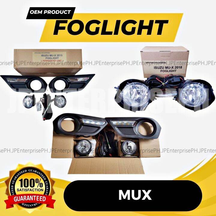 Isuzu Mux Stock Oem Fog Light Foglamp Drl Lazada Ph