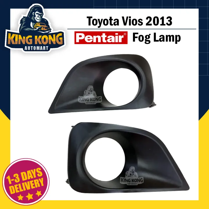 Pentair Toyota Vios 2013 Fog Lamp With Cover Lazada