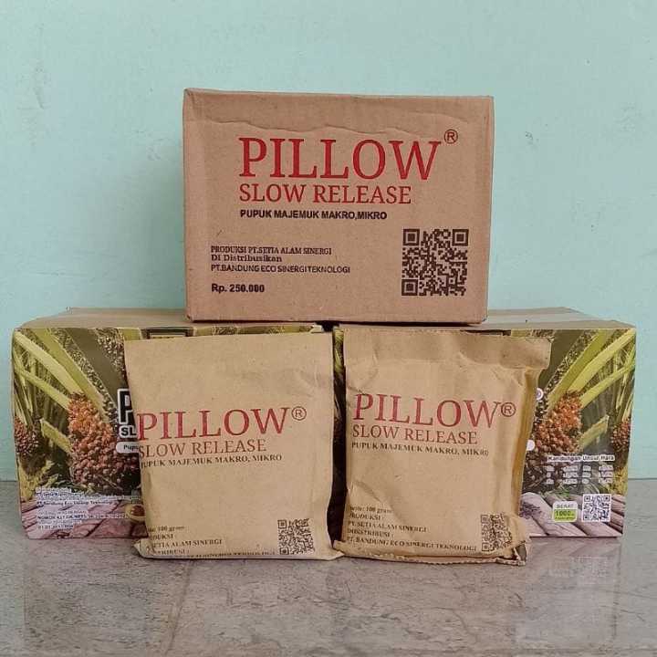 Pupuk Tanaman Keras PILLOW SLOW RELEASE 1 Dus Isi 10 Sachet Original