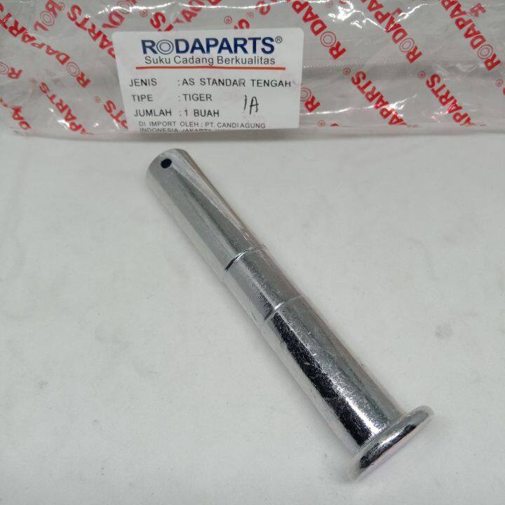 As Axle Cagak Standar Tengah Dua 2 Main Stand Shaft Honda Tiger New