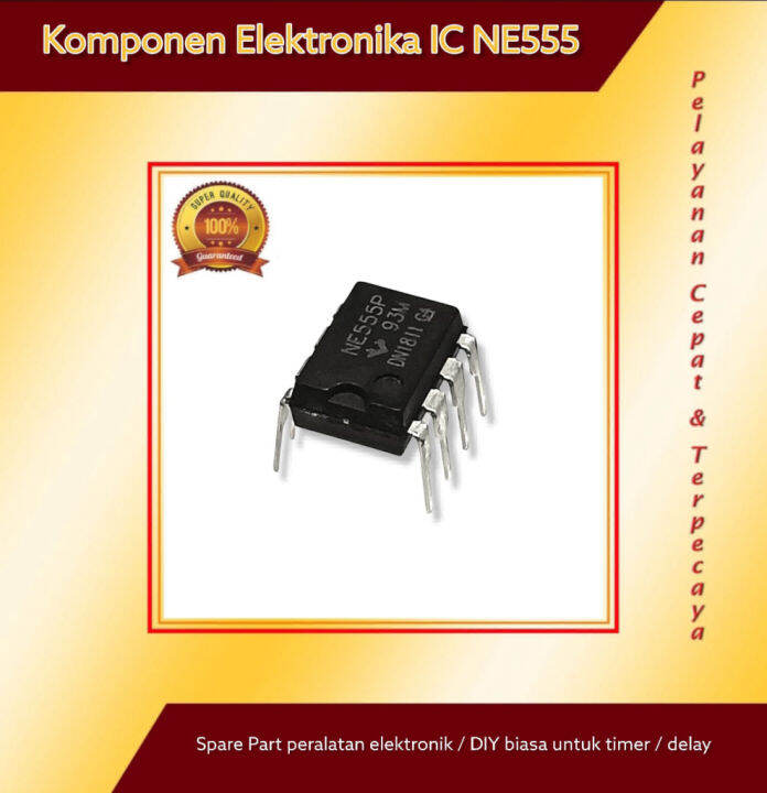 IC Timer NE555 NE555P DIP Precision Timers Lazada Indonesia