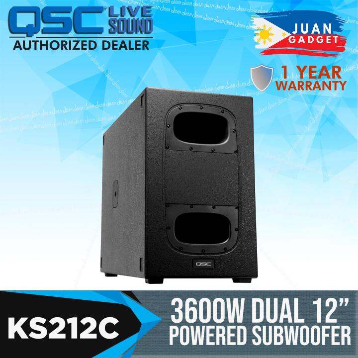 Qsc Ks C W Dual Cardioid Powered Subwoofer Jg Superstore