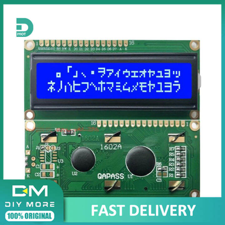 Original Diymore Lots LCD 1602 16x2 Character Display HD44780 Module