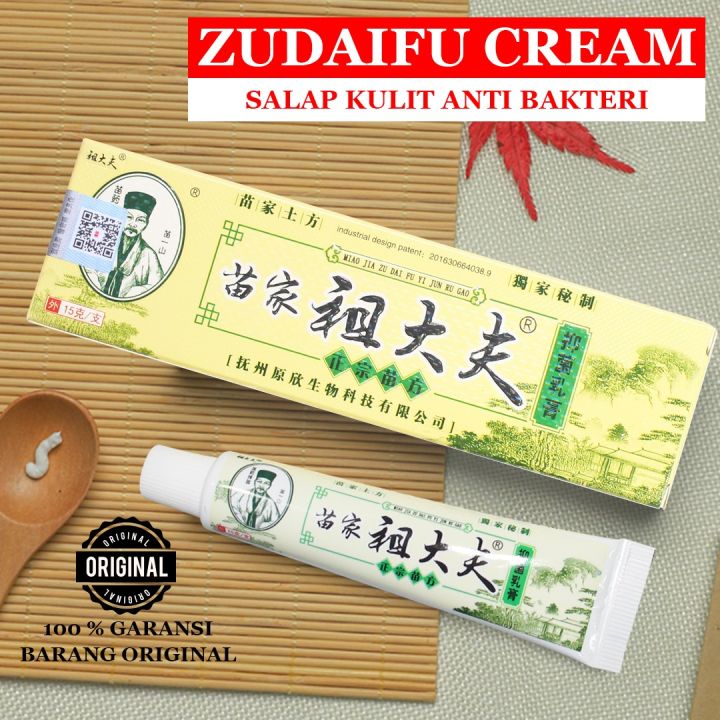 Salep Herbal ZUDAIFU Cream Salep Anti Bakteri Eksim Jamur Gatal Ruam