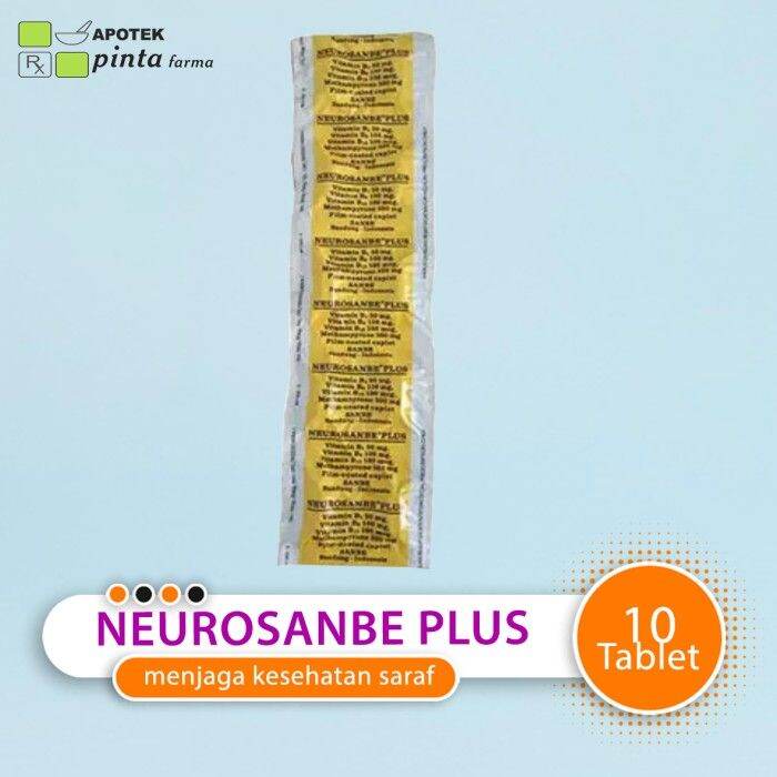 Neurosanbe Plus Tablet Lazada Indonesia