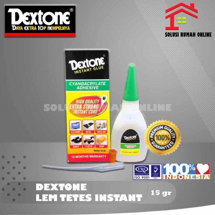 Lem Dextone Tetes Instant Lem Korea Instant Glue Serbaguna