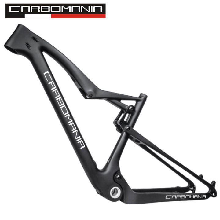 Travel Mm Full Suspension Carbon Mountain Bike Frame Er Thru Axle