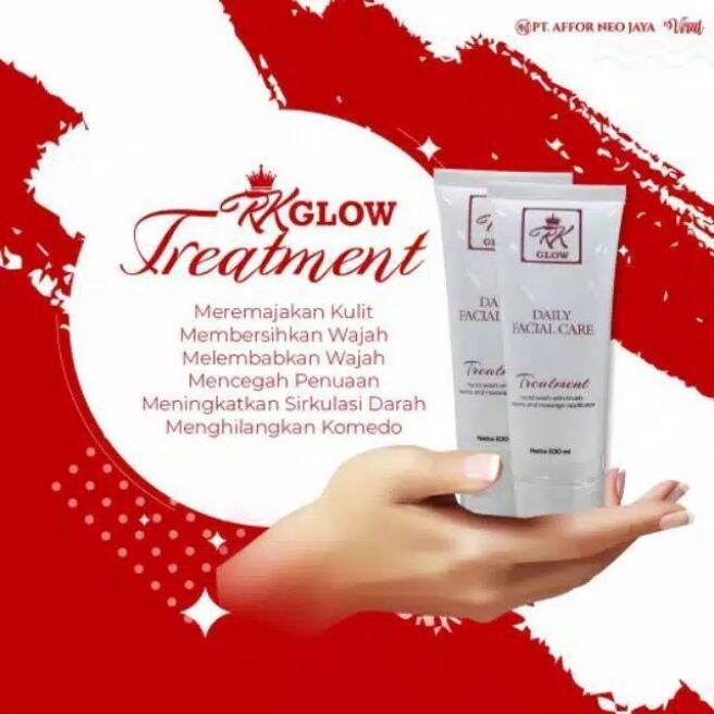 RK GLOW FACIAL TREATMENT ORIGINAL 100 NASA NATURAL NUSANTARAA Lazada