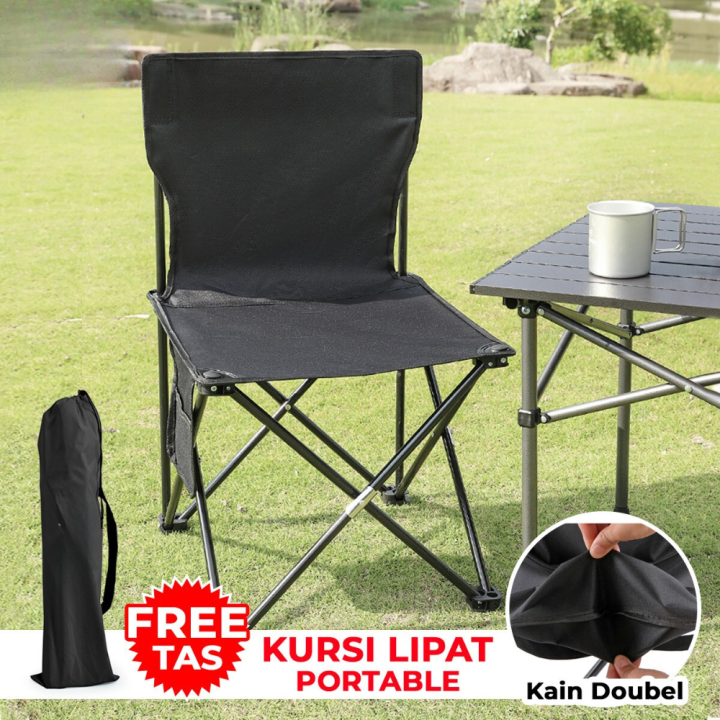 PROMO Kursi Lipat Outdoor Portable Kursi Camping Kursi Gunung Kursi