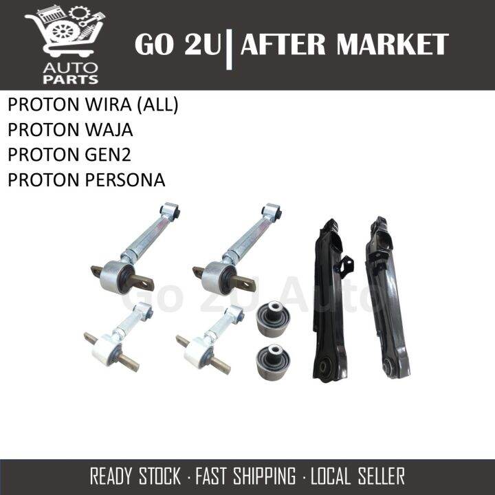 Wira In Combo Set Rear Full Set Arm Bush Adjustable Proton Wira