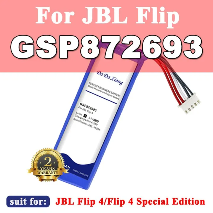 Mah Gsp Speaker Battery For Jbl Flip Flip Special Edition