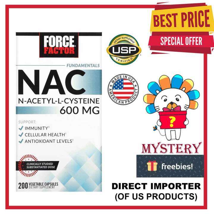 Force Factor Fundamentals Nac N Acetyl L Cysteine Mg