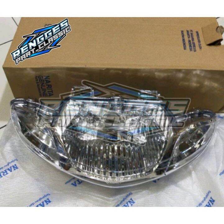 Lampu Reflektor Headlamp Depan Suzuki Smash Lama Lazada Indonesia