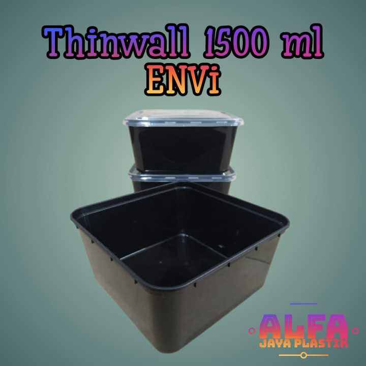 Thinwall Black Series Envi Ml Kotak Lazada Indonesia