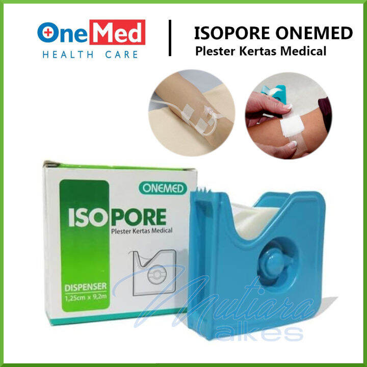 Isopore Cm X M Dispenser Onemed Plester Kertas Medical Lazada