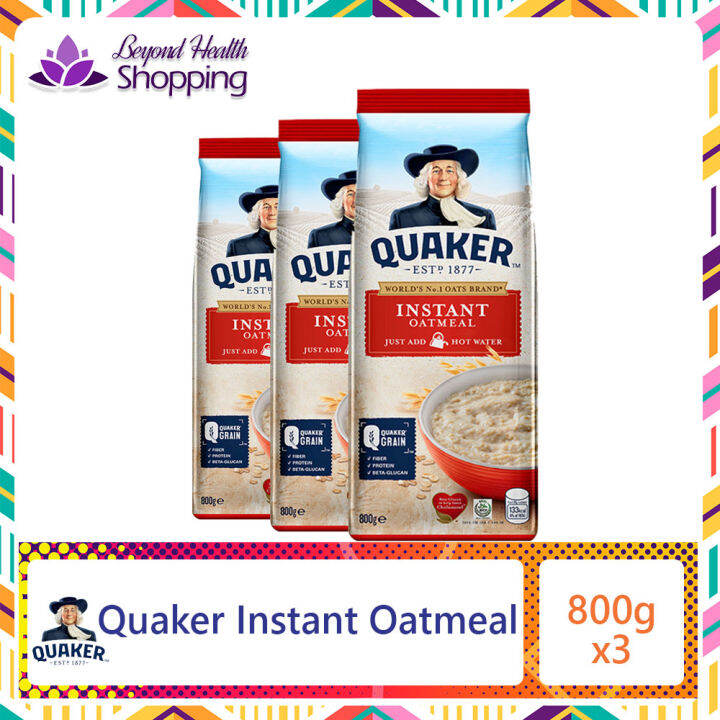 Quaker Instant Oatmeal G Pack Of Lazada Ph