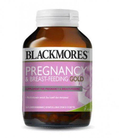 Blackmores Pregnancy Breast Feeding Gold 60 Kapsul Lazada Indonesia