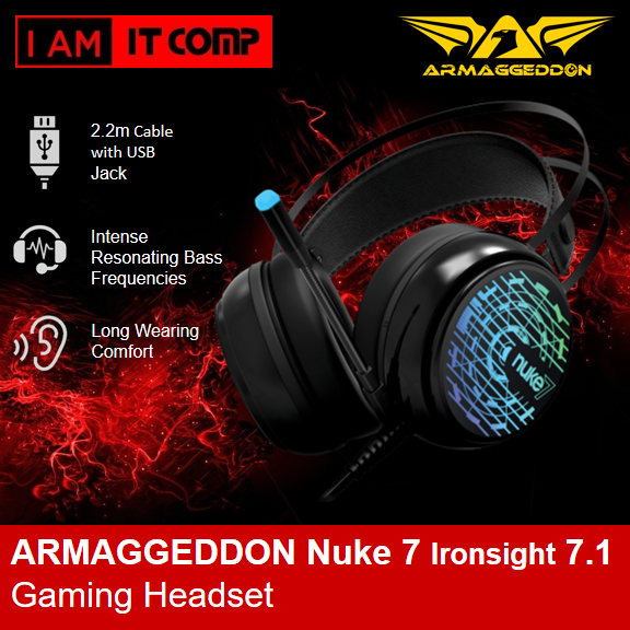 ARMAGGEDDON Nuke 7 7 1 Surround Sound With Strong Bass And Neodymium