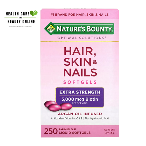 Nature S Bounty Extra Strength HAIR SKIN NAILS With Biotin 250