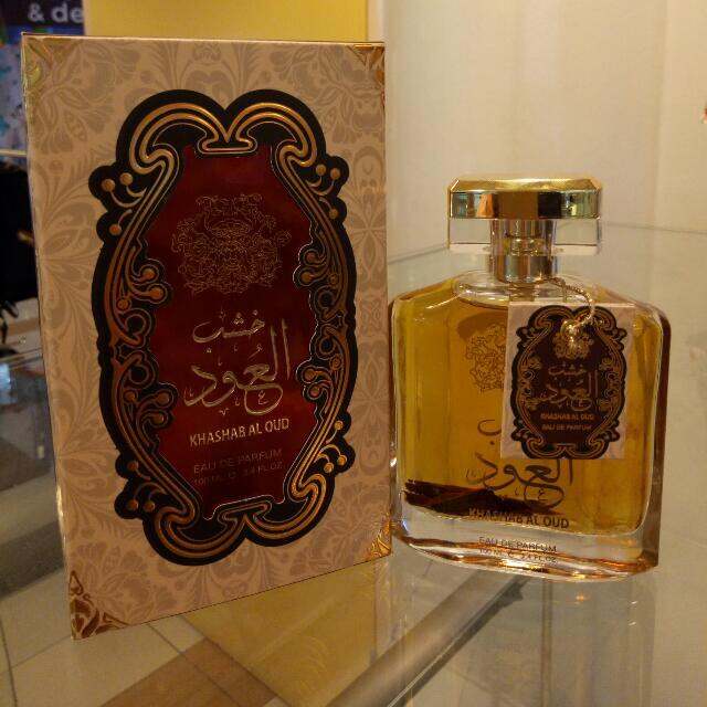 100ml Khashab AL OUD Arabian Perfume Oudh Mood Attar Minyak Wangi