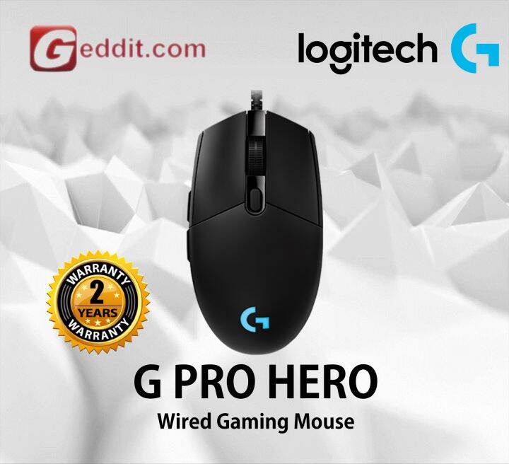 LOGITECH G PRO HERO WIRED GAMING MOUSE 910 005442 Lazada