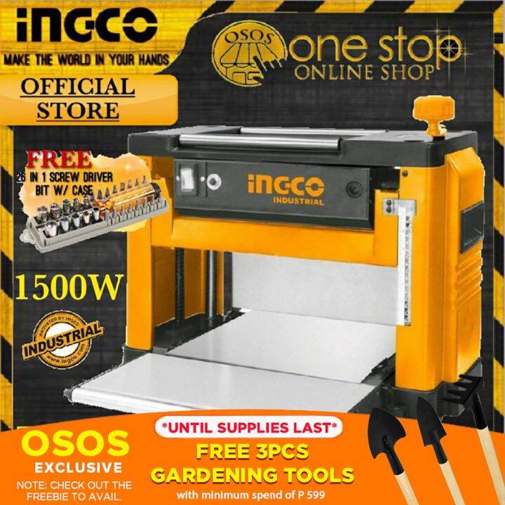 Ingco Original Industrial Thickness Planer W With Free In