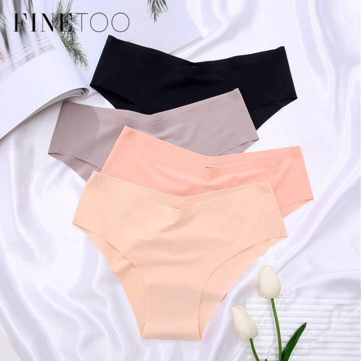 FINETOO M XXL Women Seamless Panties Lingerie Breathable Woman