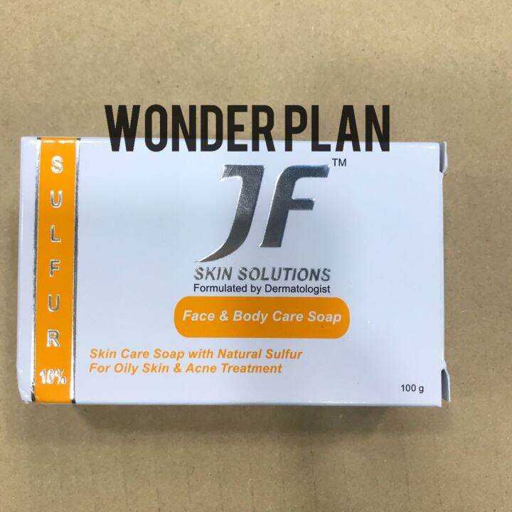 Wonder Plan JF Skin Solutions Sulfur 10 Anti Acne Face And Body Care