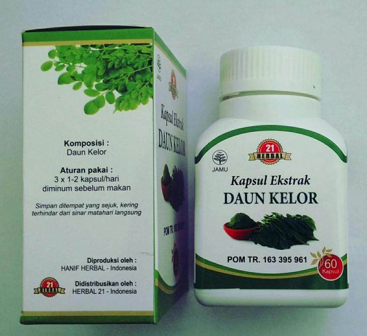 Kapsul Ekstrak Daun Kelor 60 Kapsul Lazada Indonesia