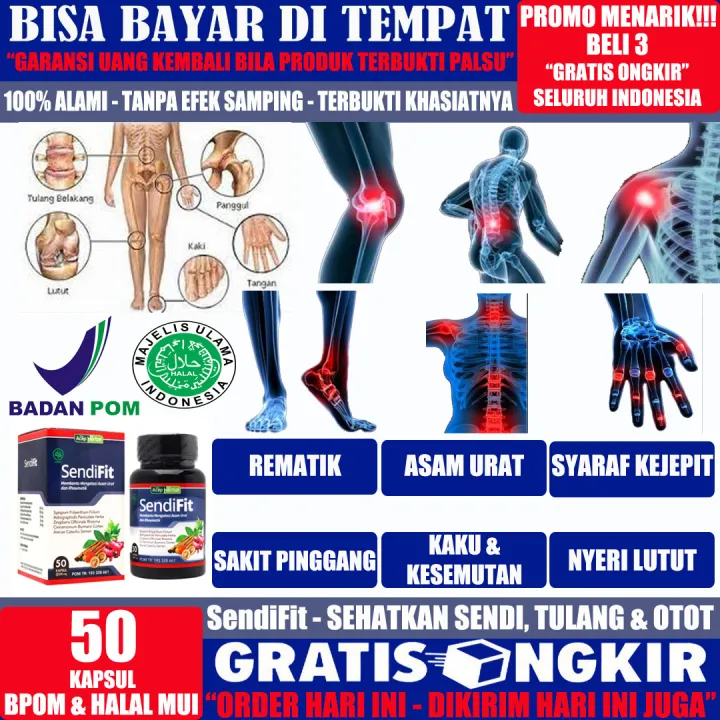 Obat Jari Bengkak Kaku Sakit Pinggang Syaraf Saraf Kejepit Nyeri Sendi