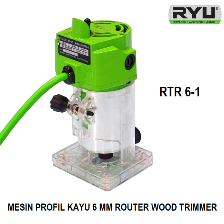 Ryu Mesin Profil Kayu Wood Trimmer Router Rtr Lazada Indonesia