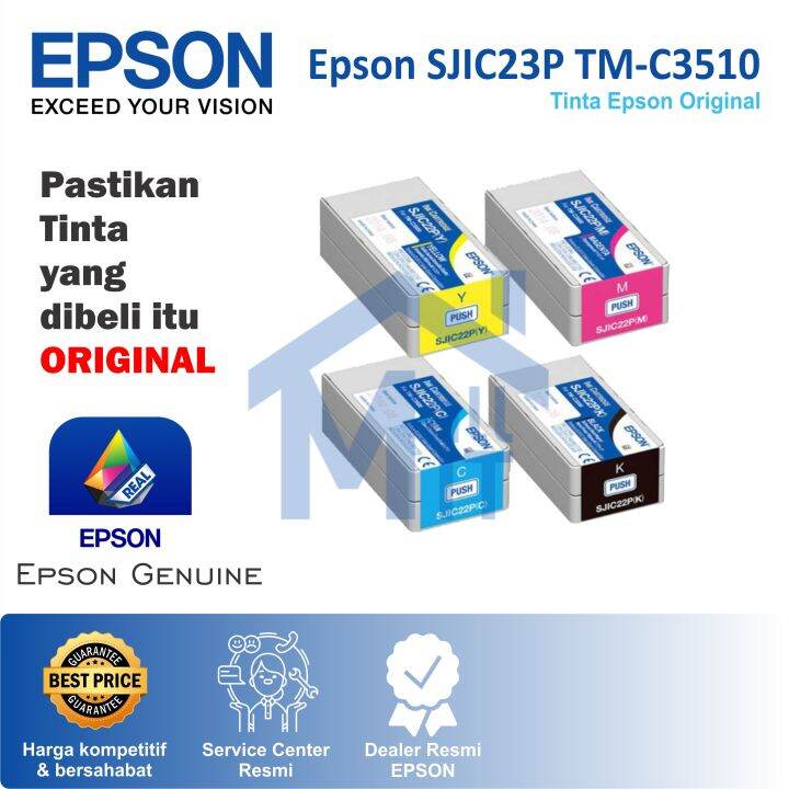 TINTA EPSON SJIC23P SJI C23P SJIC 23P M C3510 C3510 TMC3510 Lazada